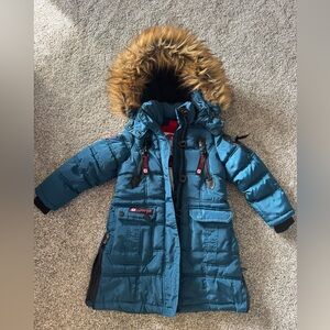 Canada Weathergear Winter Coat with Fur Trim